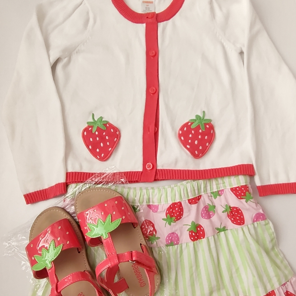 Gymboree Strawberry Outfit